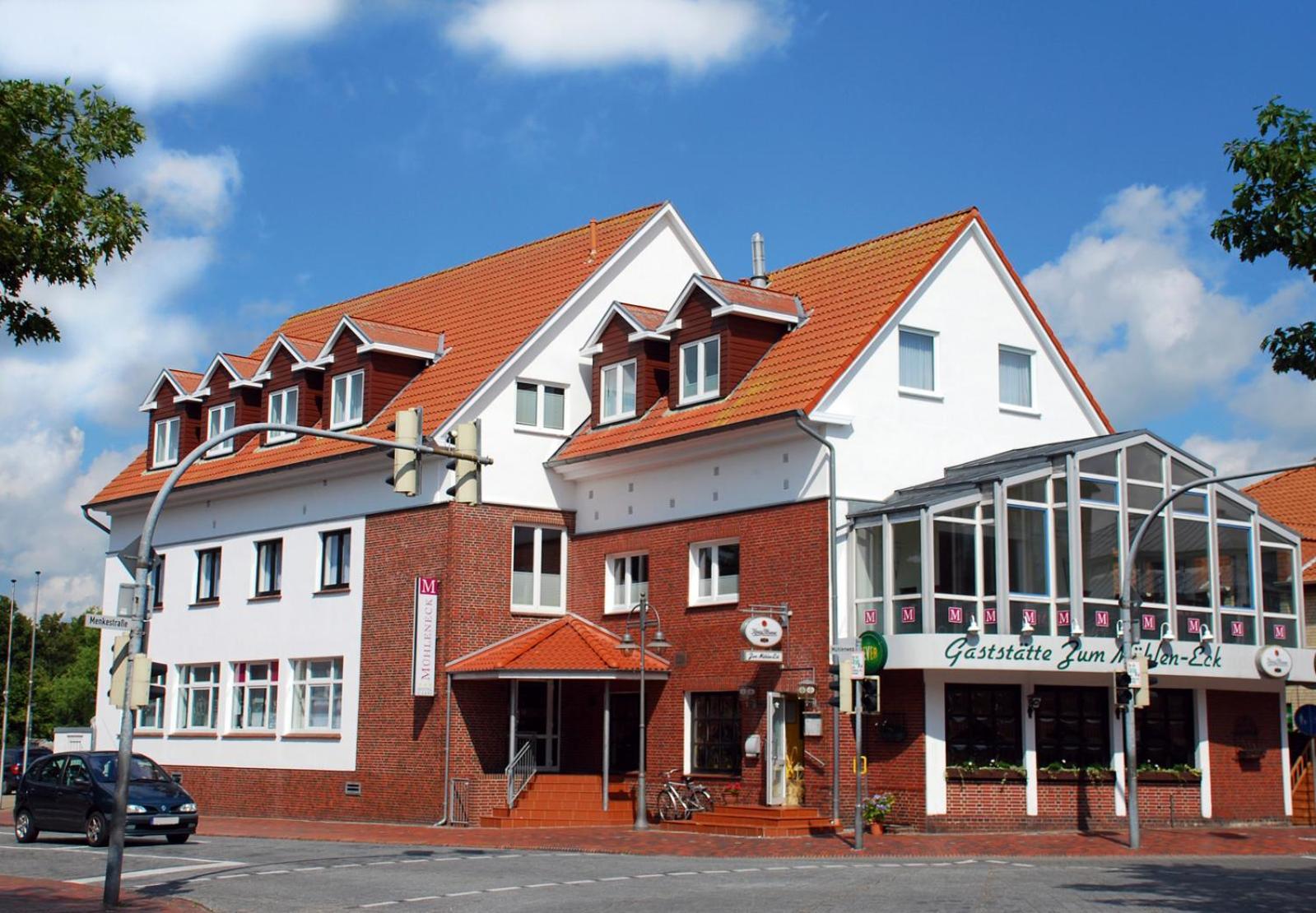 Hotel Muehleneck Schortens Bagian luar foto